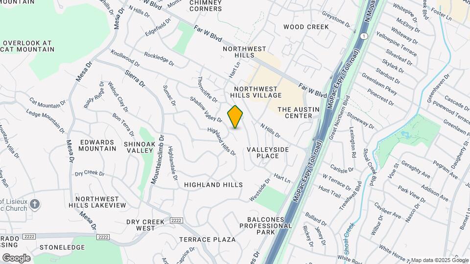 6009 Shadow Valley Cove Map and Location Details