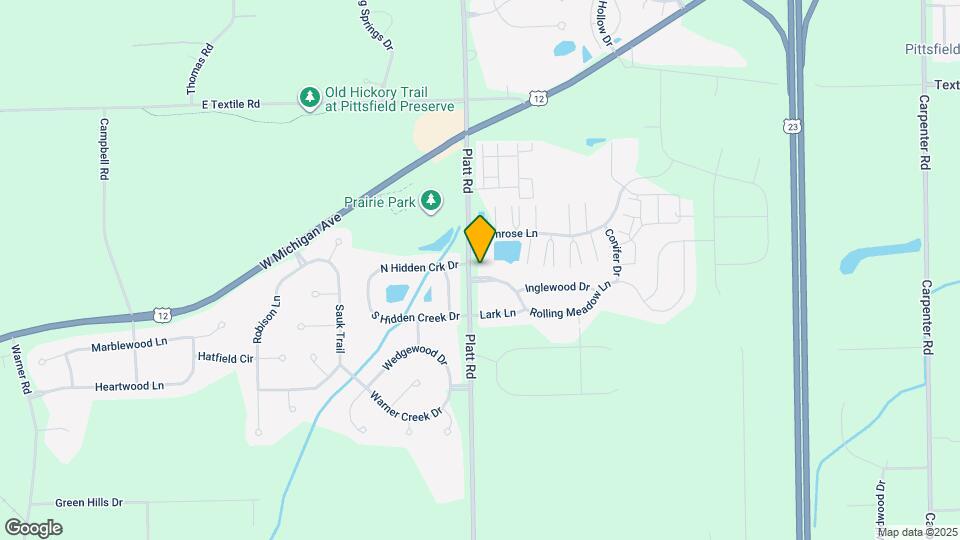 4025 Rolling Meadow Ln Map and Location Details