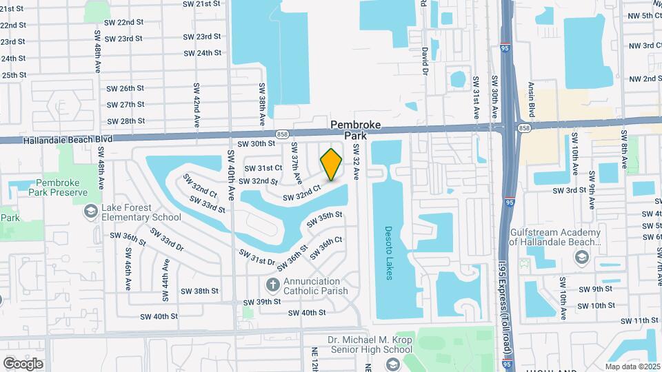 3430 SW 32nd Ct Mapa y Detalles de la Ubicación