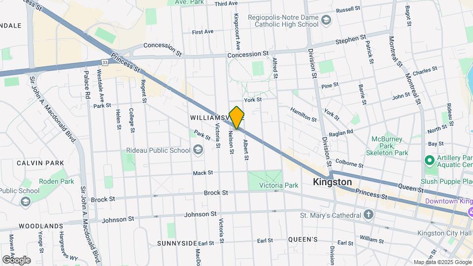 630 Princess St Map and Location Details