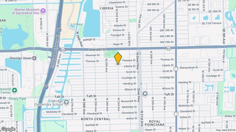 2205 N 23rd Ave Mapa y Detalles de la Ubicación