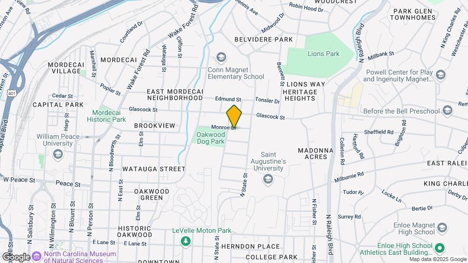 704 Monroe Dr Map and Location Details
