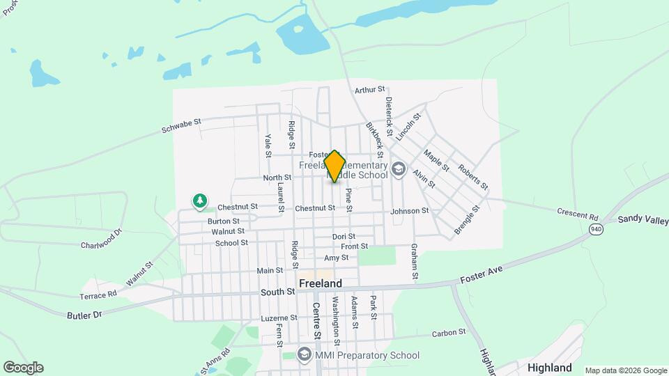 3 Ridge St Map and Location Details