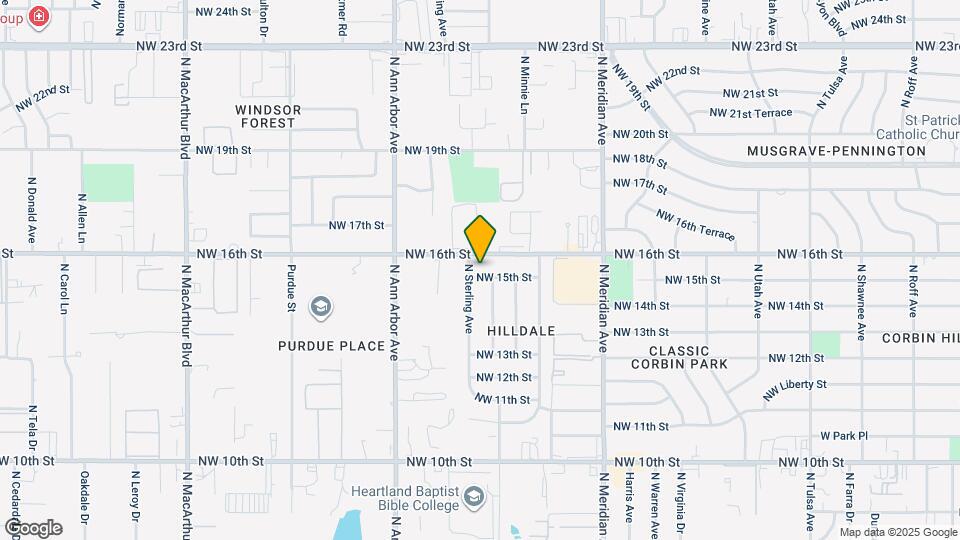 4721 NW 15th St Map and Location Details