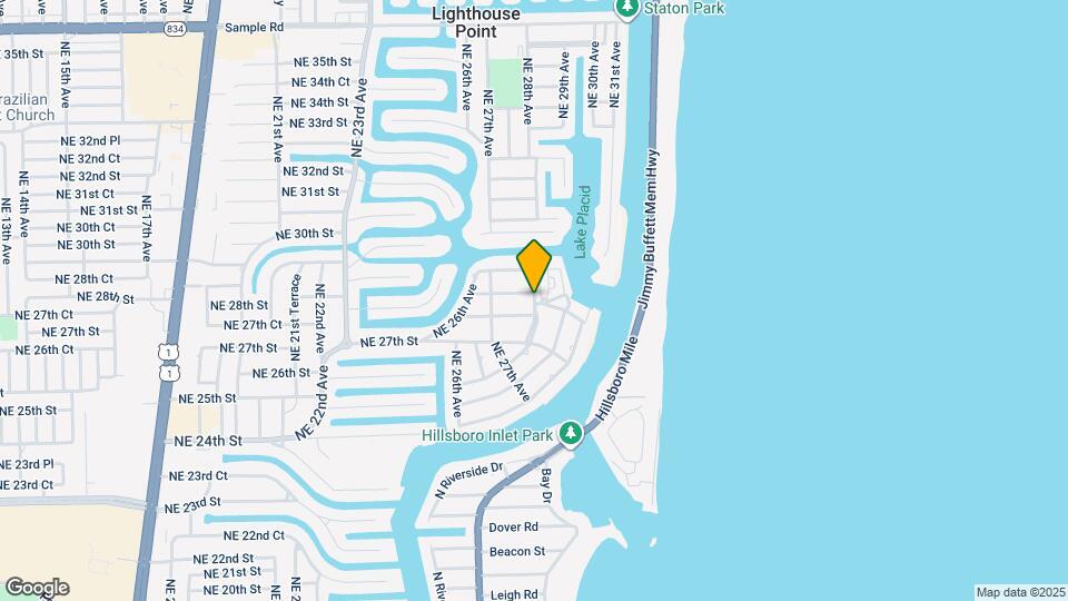 2755 NE 28th Ave Mapa y Detalles de la Ubicación