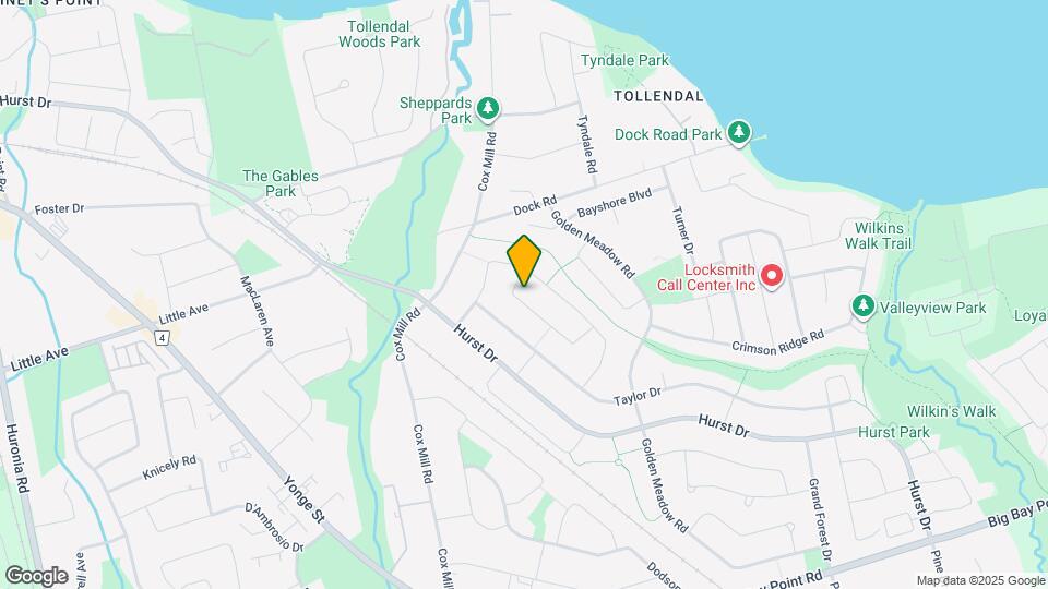 20 Felt Crescent Map and Location Details