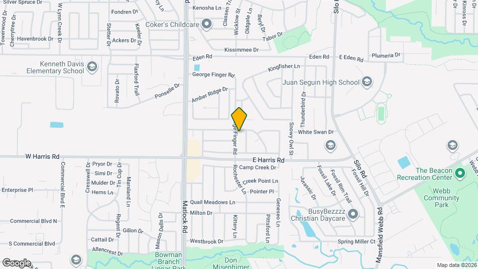 7103 George Finger Rd Map and Location Details