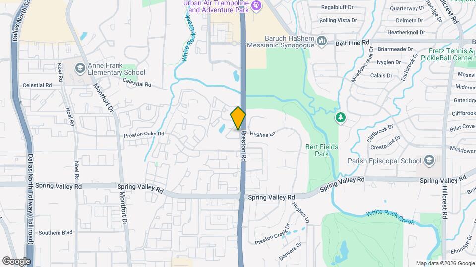 14277 Preston Rd Mapa y Detalles de la Ubicación