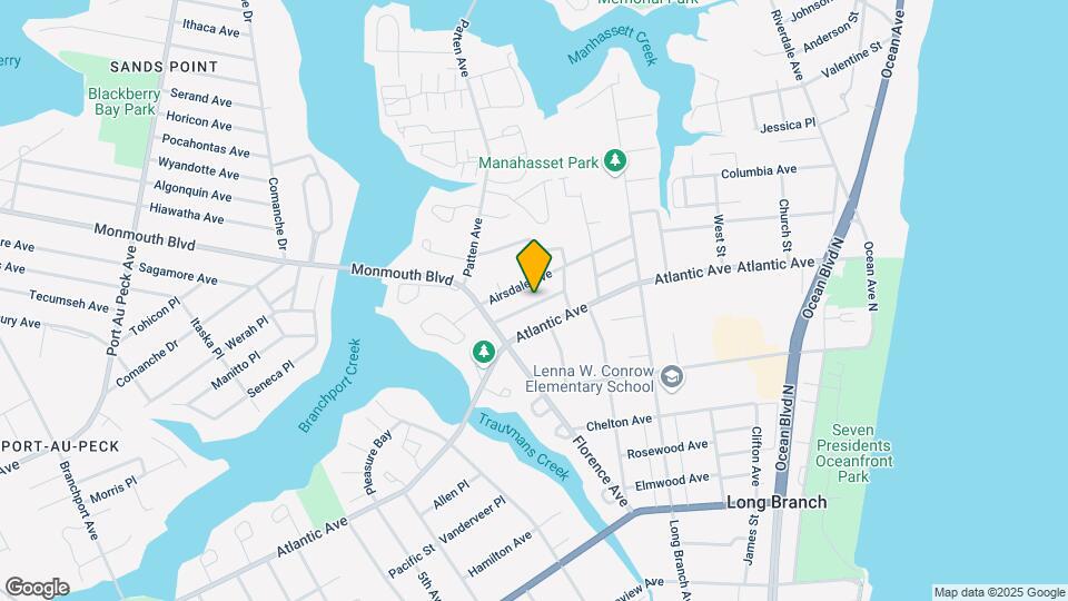 25 W Hillsdale Ave Mapa y Detalles de la Ubicación