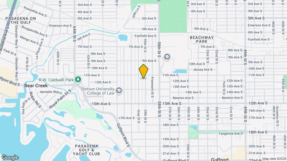 1119 59th St S Map and Location Details