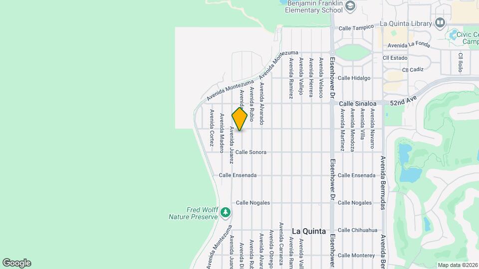 52035 Avenida Diaz Map and Location Details