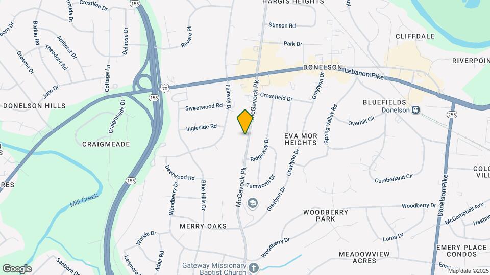 246 McGavock Pk Map and Location Details