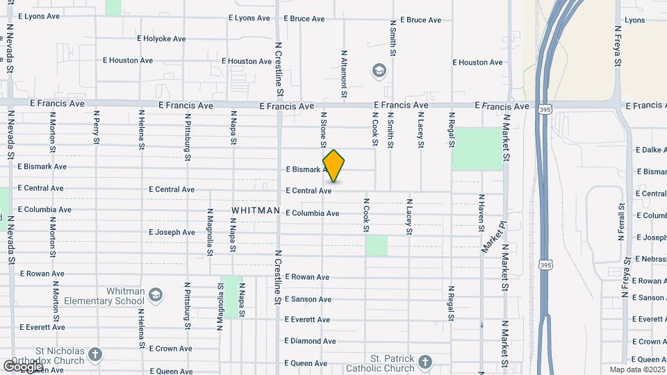 2311 E Central Ave Map and Location Details