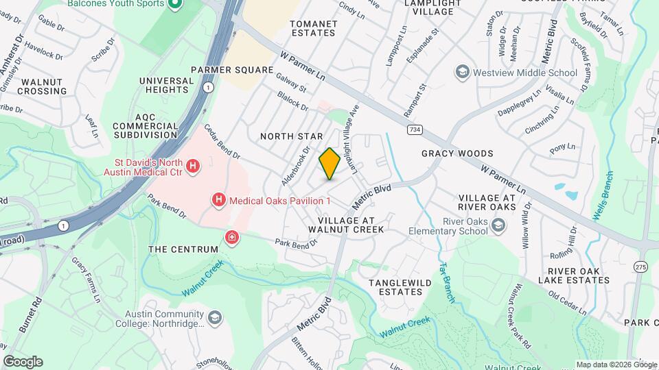 12321 Patron Dr Map and Location Details