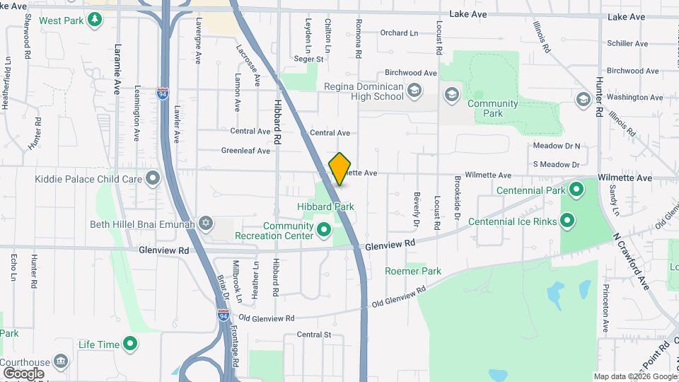 432 Skokie Blvd Map and Location Details