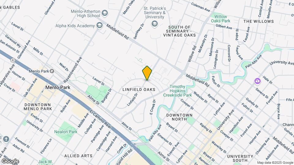 293 Waverley St Map and Location Details