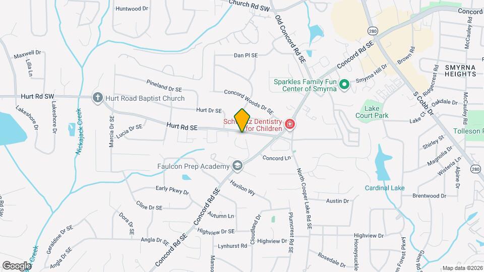 1086 Berkley Dr SE Mapa y Detalles de la Ubicación