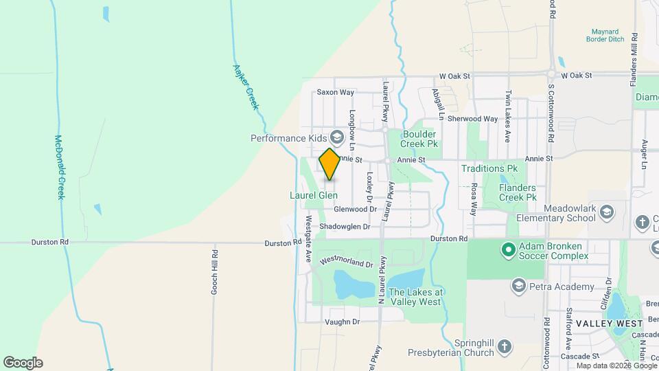825 Forestglen Dr Map and Location Details
