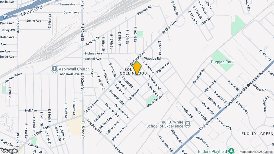841 Whitcomb Rd Map and Location Details