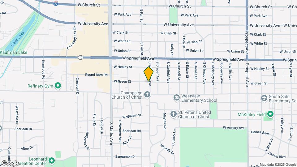 1511 W Green St Map and Location Details