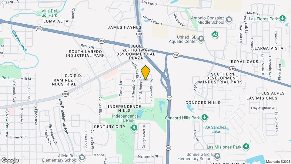 307 Hancock Ct Map and Location Details