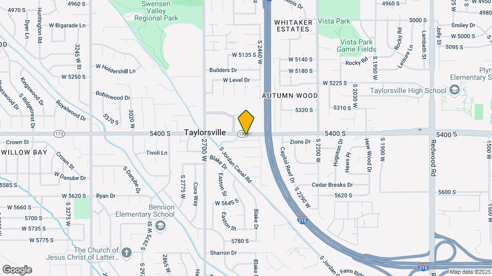 2535 W 5400 S Map and Location Details