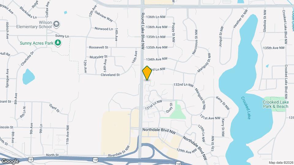 13230 Meadowood Trail Map and Location Details