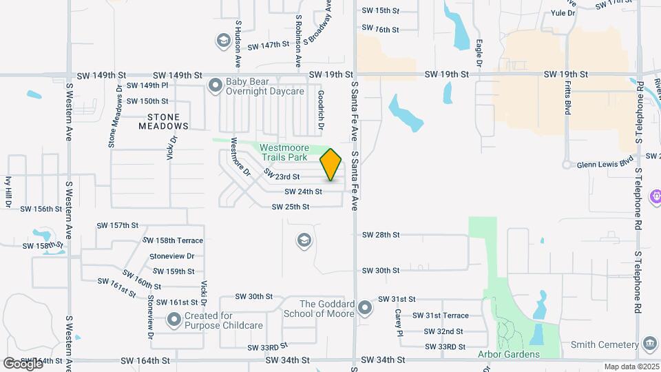 1009 SW 24th St Map and Location Details