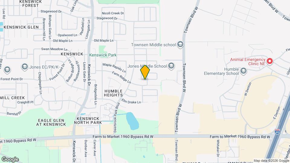 9010 Grackle Run Ln Map and Location Details