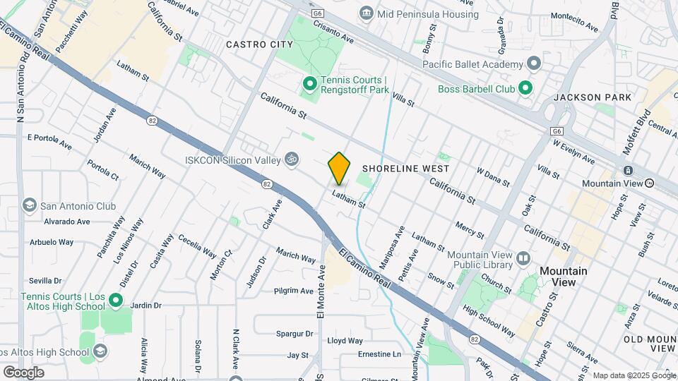 1858 Latham St Map and Location Details