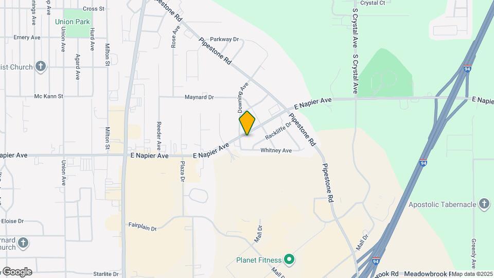 1322 E Napier Ave Mapa y Detalles de la Ubicación