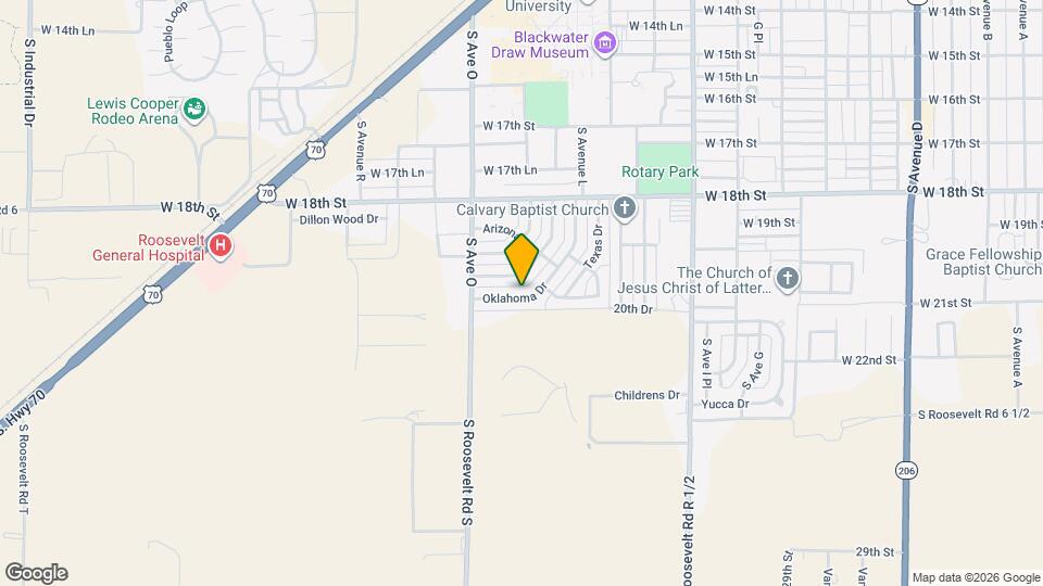 228 Oklahoma Dr Map and Location Details