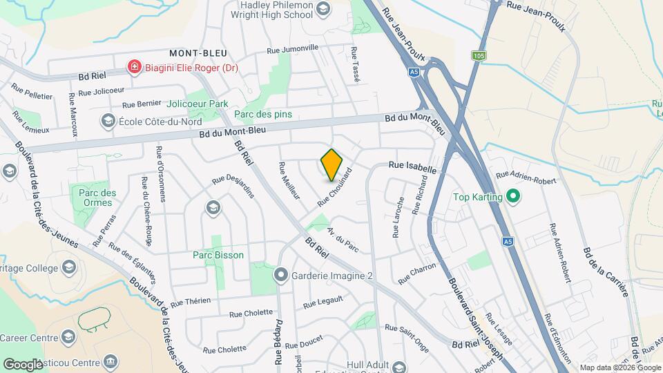 25 Chouinard Rue Map and Location Details