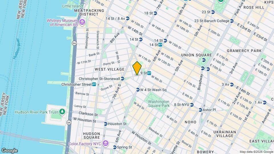 18 Christopher St Mapa y Detalles de la Ubicación