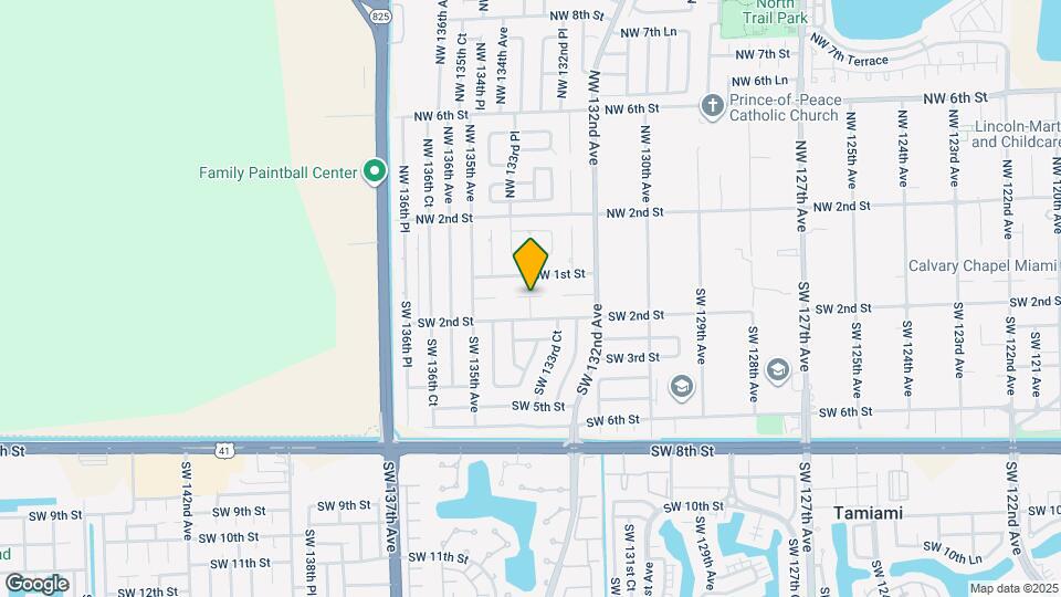 53 SW 133rd Pl Map and Location Details