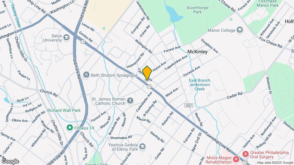 933 Township Line Rd-Unit -2 Map and Location Details