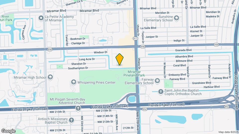 8218 Southampton Dr Map and Location Details