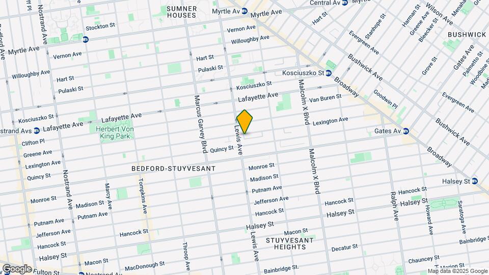 602 Lexington Ave, Unit Apt 2 Map and Location Details