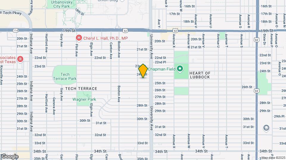 2514 25th St Map and Location Details