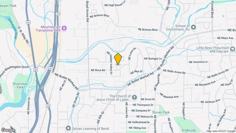 2958 NE Canoe Ct Map and Location Details