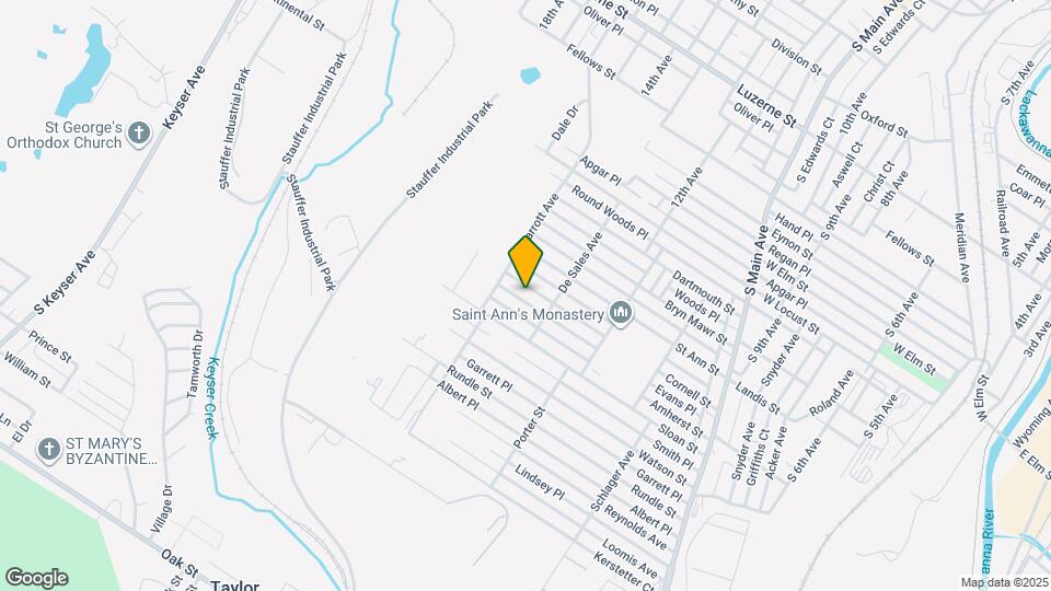 1417 Cornell St Map and Location Details