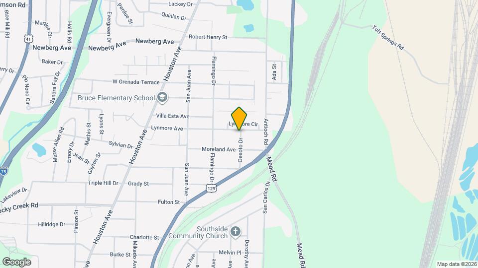 554 Lynmore Ave Map and Location Details