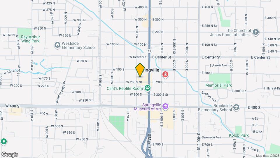 76 W 200 S, Unit #2 Map and Location Details