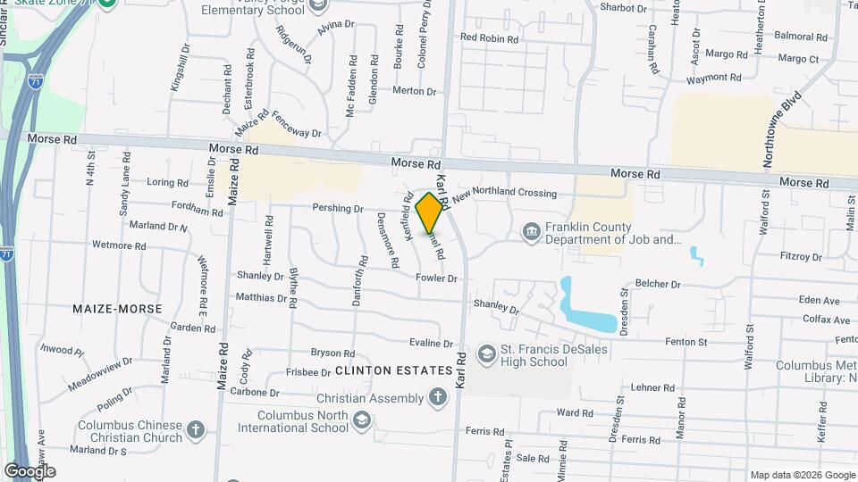 4451 Kimmel Rd Map and Location Details