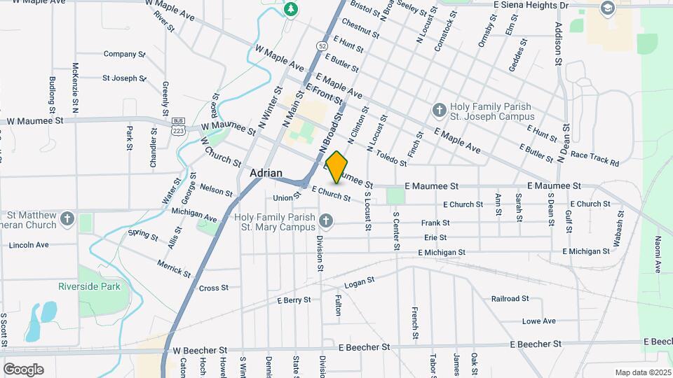 325 E Church St, Unit 325 Mapa y Detalles de la Ubicación