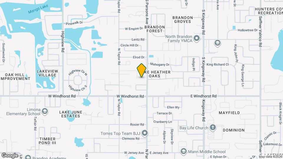 1404 Fernwood Pl Map and Location Details