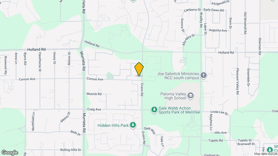 26471 Granite Ridge Ln Map and Location Details