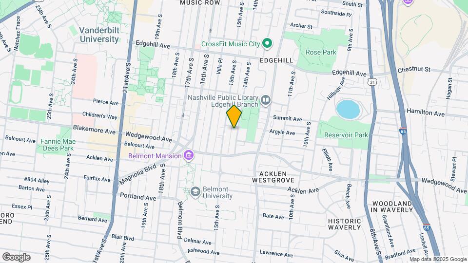 1705 14th Ave S Mapa y Detalles de la Ubicación