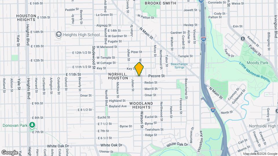 808 Pecore St Map and Location Details