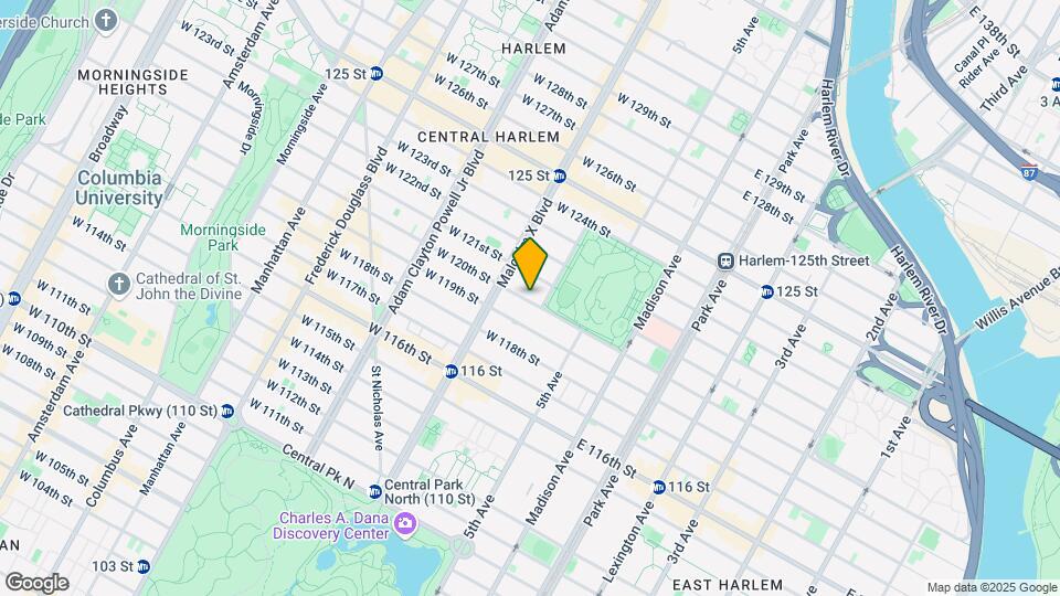 5 W 120th St Map and Location Details